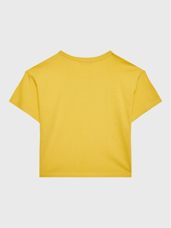 United Colors Of Benetton United Colors Of Benetton Marškinėliai 3096C10AV Geltona Regular Fit