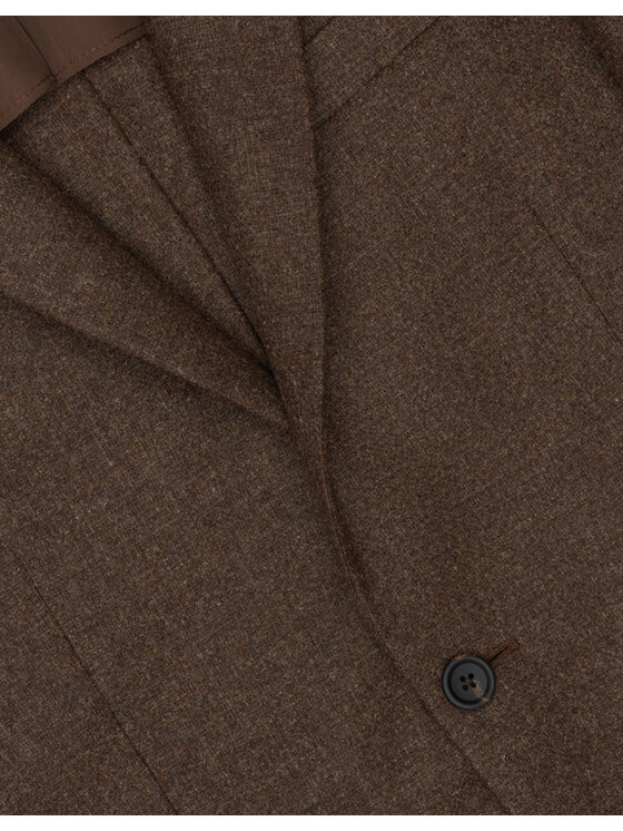 Borgio Borgio Marynarka moricone Brązowy Slim Fit