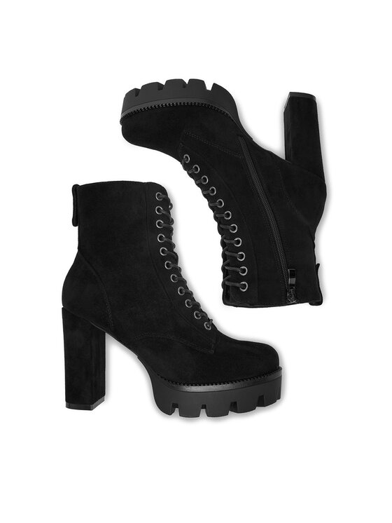 DeeZee DeeZee Μποτάκια 23756-4-BLACK SU Μαύρο