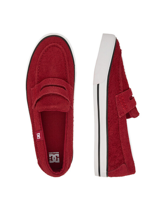 DC Shoes DC Shoes Tenisówki EO-LEA-ZL-D107 Bordowy