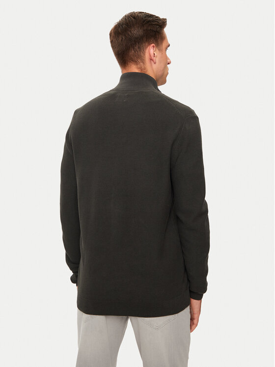 Mustang Mustang Sweter Escondido 1015476 Czarny Regular Fit