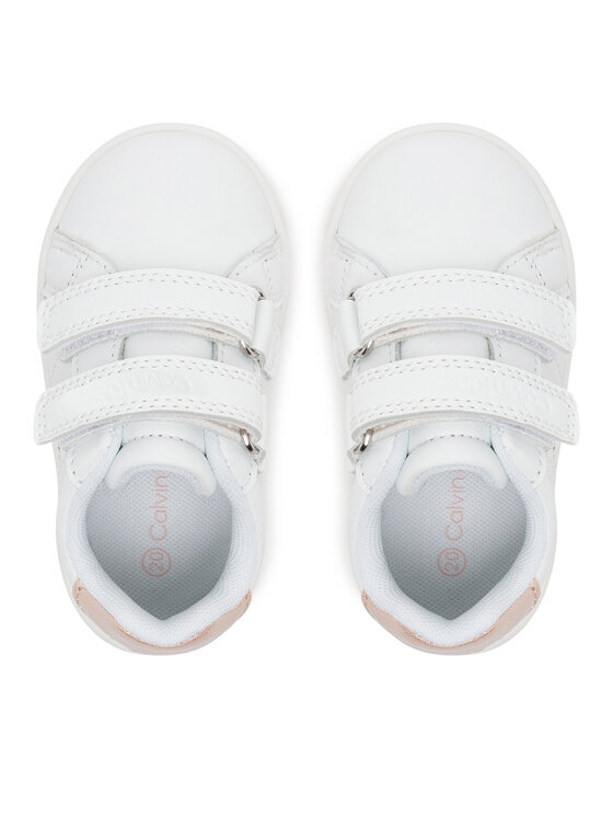Calvin Klein Jeans Calvin Klein Jeans Laisvalaikio batai Low Cut VelCro V1A9-82007-1355X M Balta