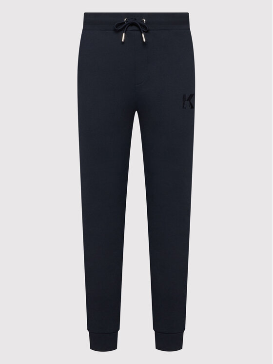 KARL LAGERFELD KARL LAGERFELD Spodnie dresowe 705893 500900 Granatowy Regular Fit