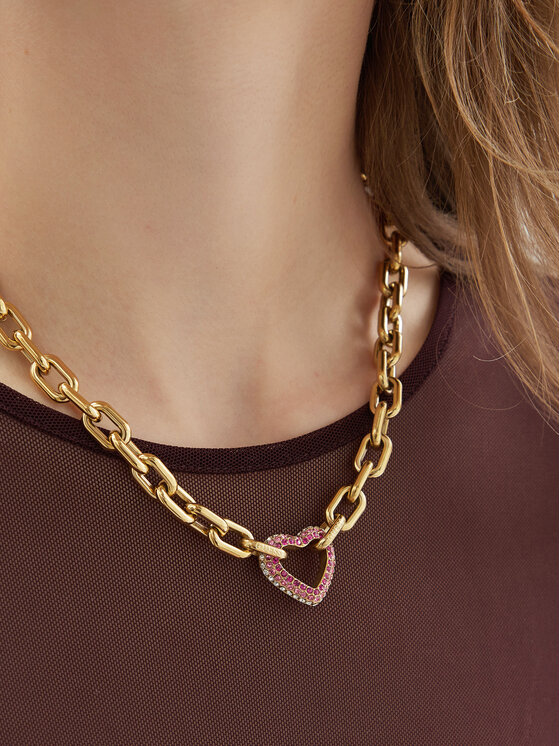 Guess Guess Kaklo papuošalas JUBN05 004JW Auksinė