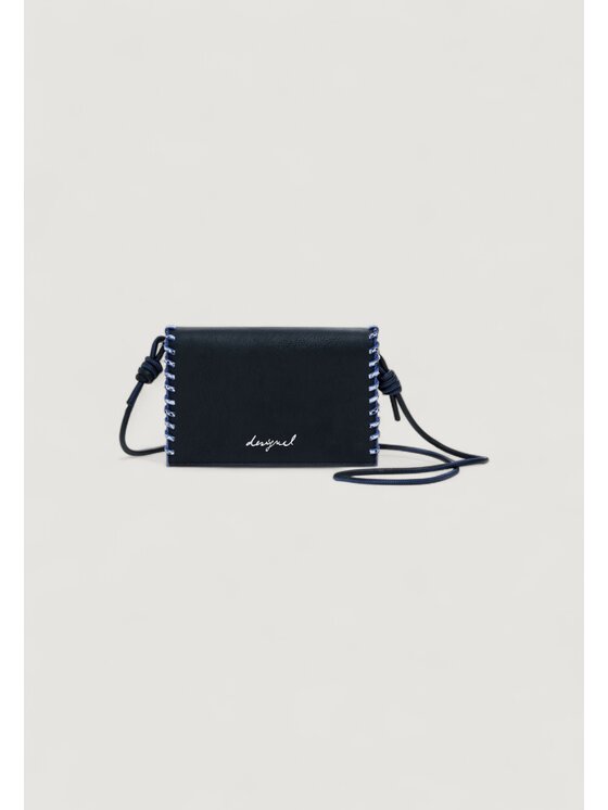 Desigual Desigual Portafoglio grande da donna MONE_CAPSULE TINY ZIP_MAT Nero