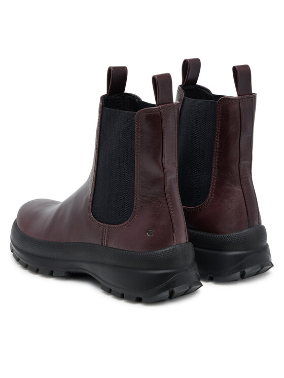 ECCO ECCO Sztyblety Track 30 22075361290 Bordowy