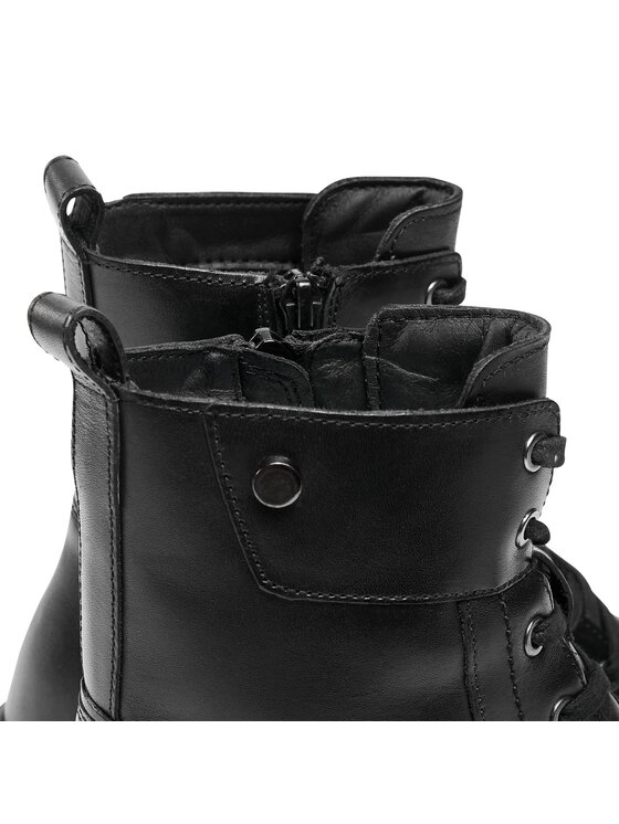 Geox Geox Schnürschuhe D Iridea D26HRQ 00039 C9999 Schwarz