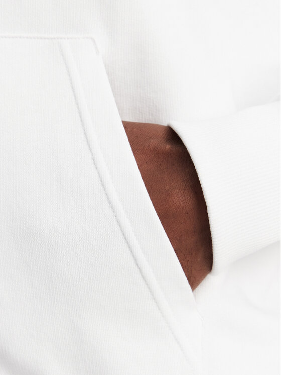 Balmain Balmain Felpa DH1JR002BB65 Bianco Regular Fit