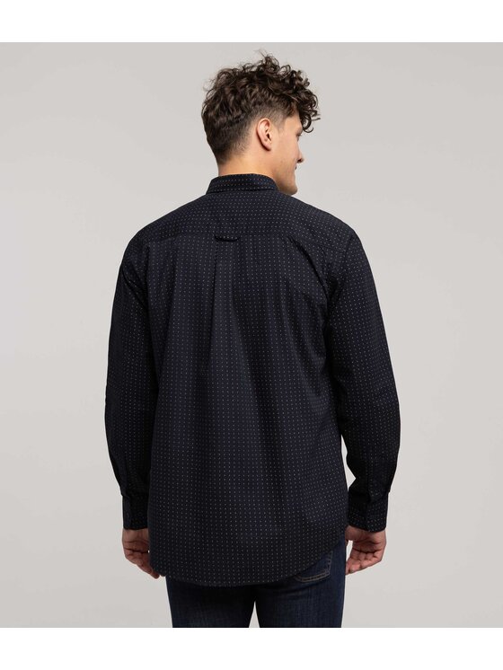 Lee Cooper Lee Cooper Koszula NEW TENBY Czarny Comfort Fit