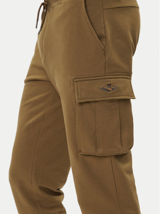 Aeronautica Militare Aeronautica Militare Dressipüksid 252PF1010UF00662 Roheline Regular Fit