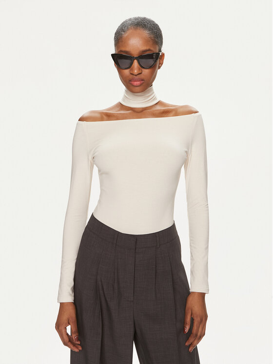 Undress Code Undress Code Боди Drunk In Love 648 Екрю Slim Fit