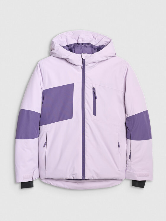 4F 4F Kurtka narciarska SKI CLASSIC Fioletowy Regular Fit