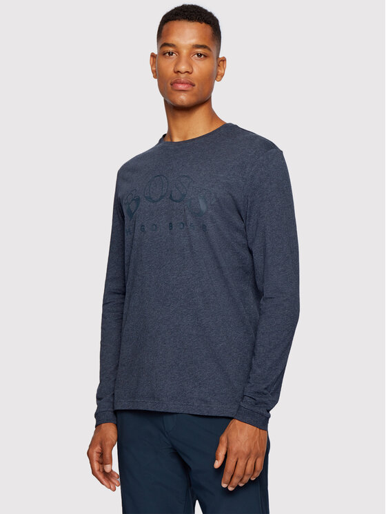 BOSS Boss Longsleeve Togn 1 50435906 Dunkelblau Regular Fit