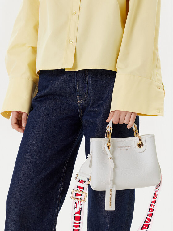 Emporio Armani Geantă EW000382 AF12103 M0034 Alb