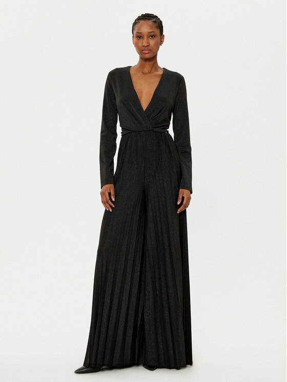 Rinascimento Rinascimento Salopetă CFC0121694003 Negru Regular Fit