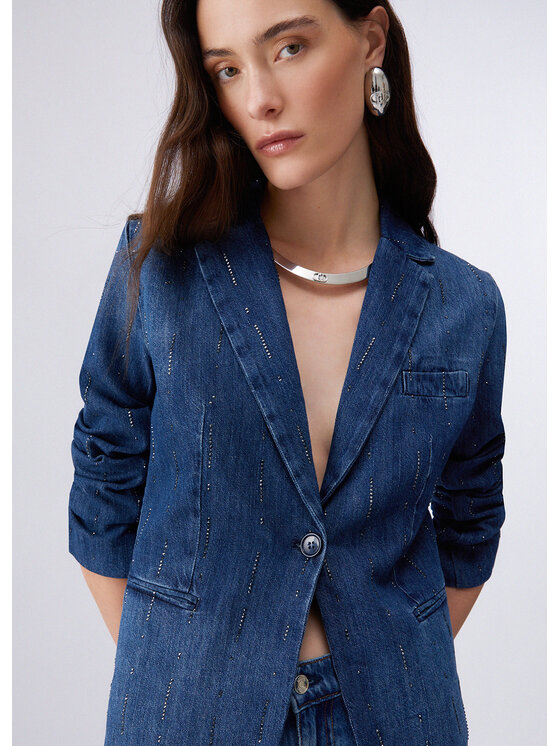 Liu Jo Liu Jo Giacca da abito UA6107D031578033 Azzurro chiaro Regular Fit