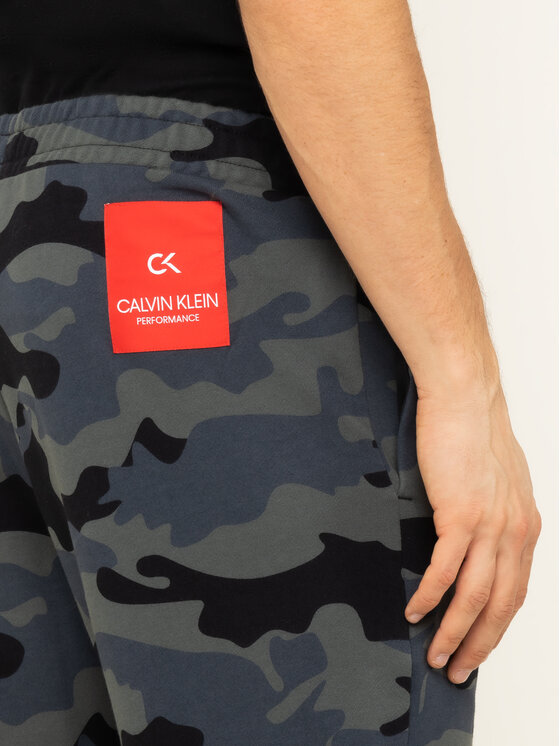 Calvin Klein Performance Calvin Klein Performance Teplákové nohavice Knit Pants 00GMH9P683 Sivá Regular Fit