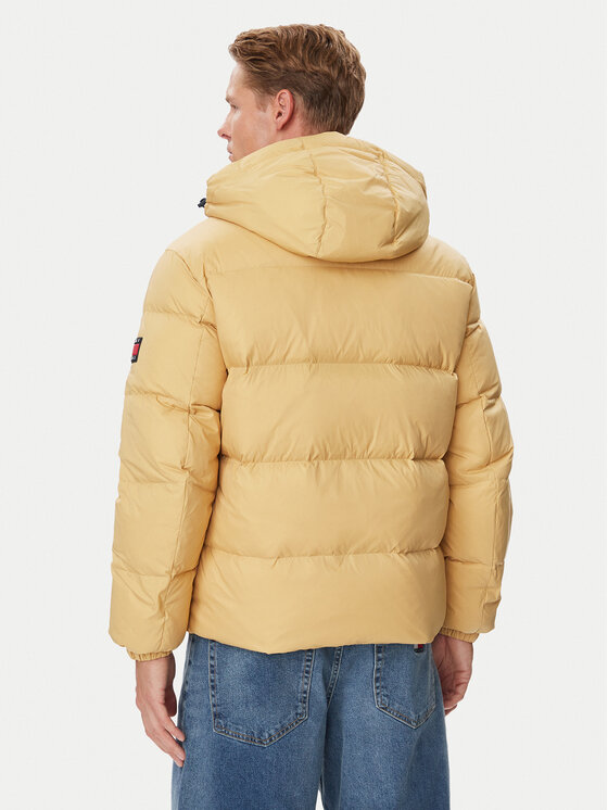 Tommy Jeans Tommy Jeans Пухено яке Essential  DM0DM19786 Бежов Regular Fit