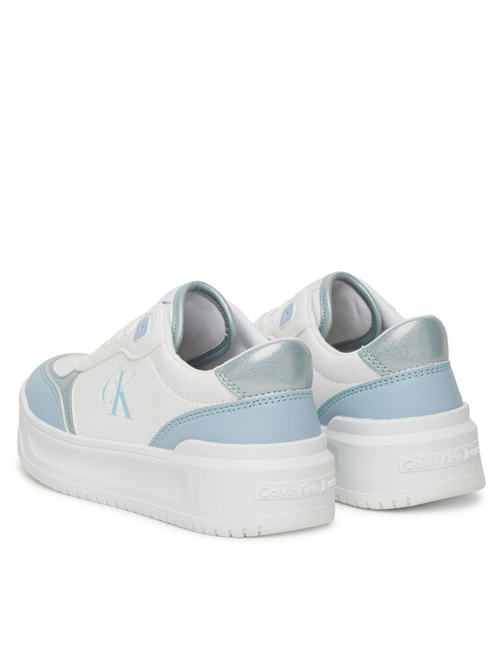 Calvin Klein Jeans Calvin Klein Jeans Sneakersy Low Cut Lace-Up V3A9-82020-1355 Biały