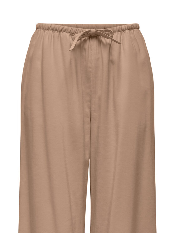 ONLY ONLY Штани з тканини Laris 15364313 Бежевий Relaxed Fit