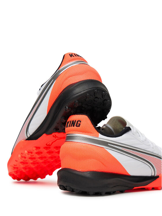 Puma Puma Buty do piłki nożnej King Match Tt Jr 108838 01 Biały