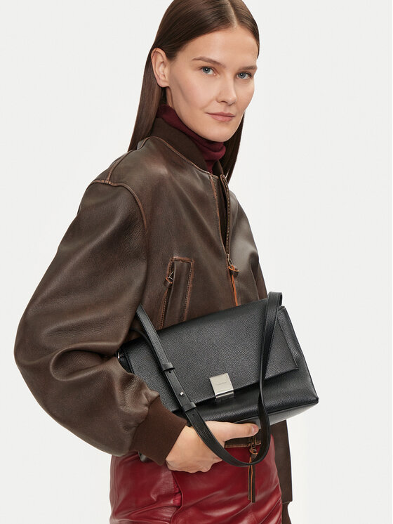 Calvin Klein Calvin Klein Käekott Ck Plaque Medium Shoulder Bag K60K612783 Must