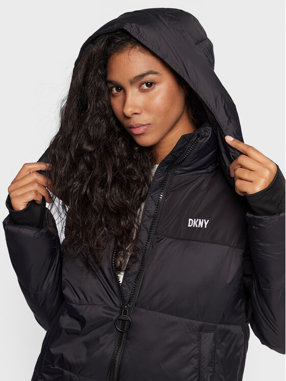 DKNY Sport DKNY Sport Prechodná bunda DP2J9216 Čierna Regular Fit