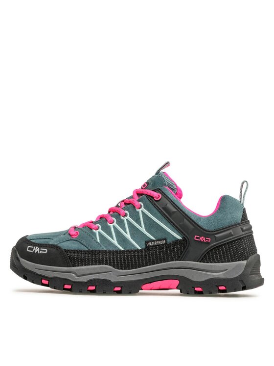 CMP CMP Bakancs Kids Rigel Low Trekking Shoes Wp 3Q13244J Kék