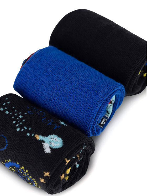 Harry Potter Harry Potter Ponožky ACCCS-AW24-226WBHP (3-pack) Čierna
