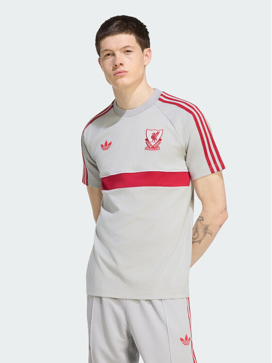 adidas adidas Koszulka techniczna 171861 Szary Slim Fit