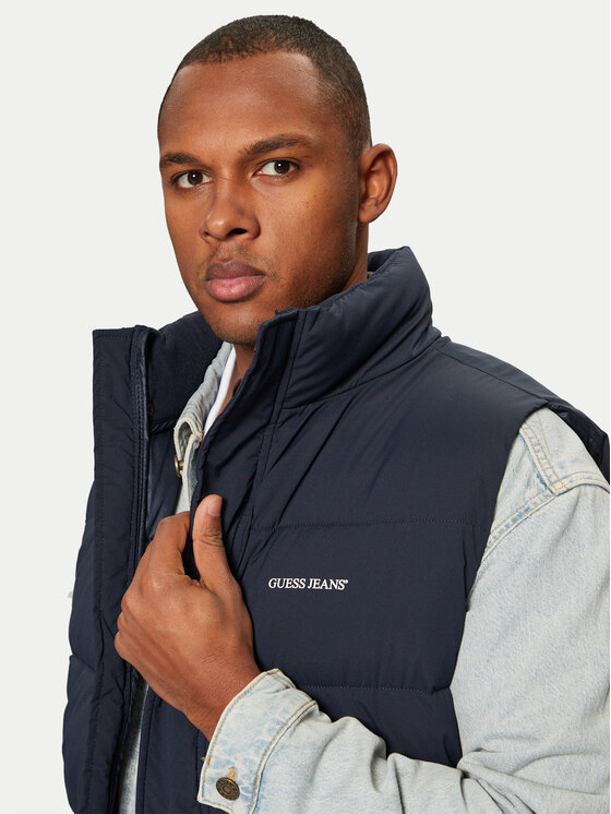 Guess Jeans Guess Jeans Veste M4BN47 WGII2 Tumši zils Regular Fit