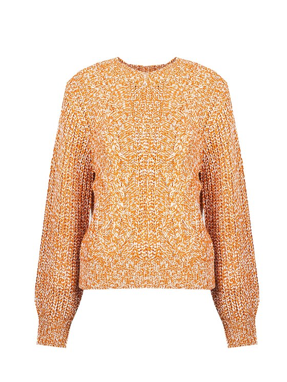 Silvian Heach Silvian Heach Svetr PGA22002MA Oranžová Regular Fit