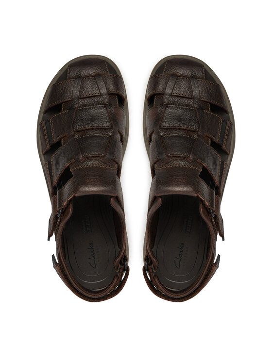 Clarks Clarks Sandały Saltway Cove 26176900 Brązowy