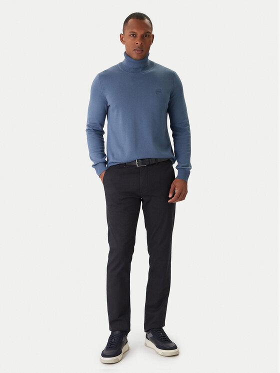 BOSS BOSS Pantaloni chino 50547719 Negru Slim Fit