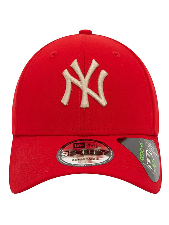 New Era New Era Czapka z daszkiem New Era Repreve 940 New York Yankees Cap Czerwony