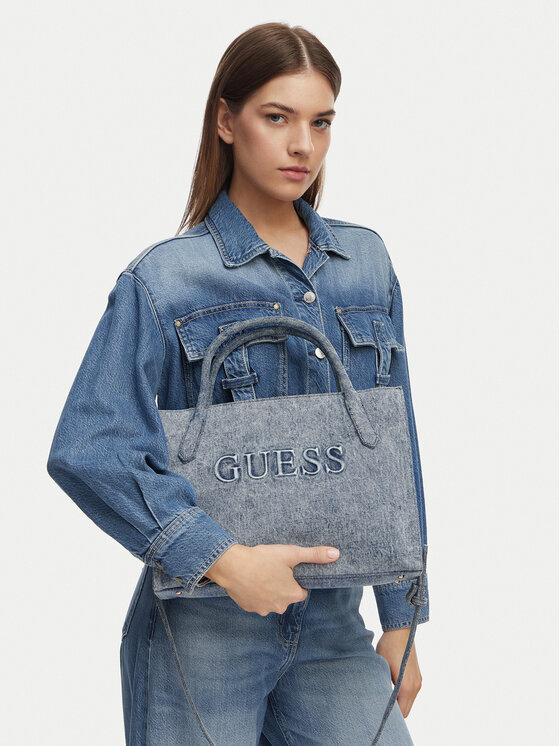Guess Guess Torbica Jodi HWDG97 69220 Svijetlo plava