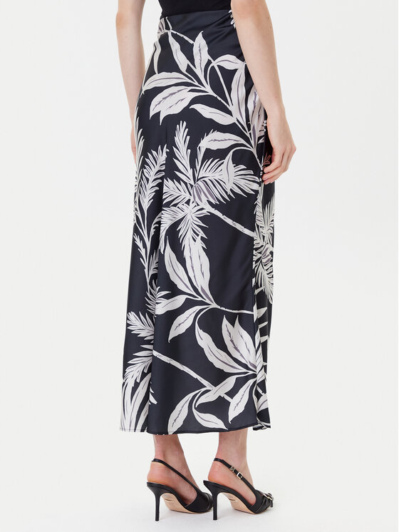 Guess Guess Midi szoknya W5YD55 WF1T2 Fekete Regular Fit