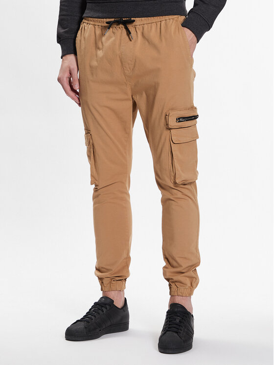 Pantaloni di tessuto MTR-QUANTUMSTN Beige Regular