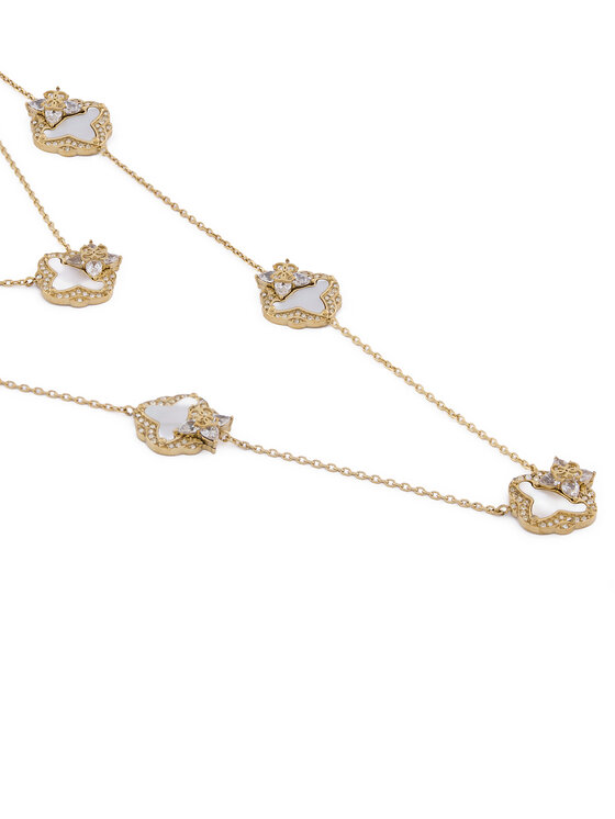 Guess Guess Naszyjnik JUBN05 581JW Złoty