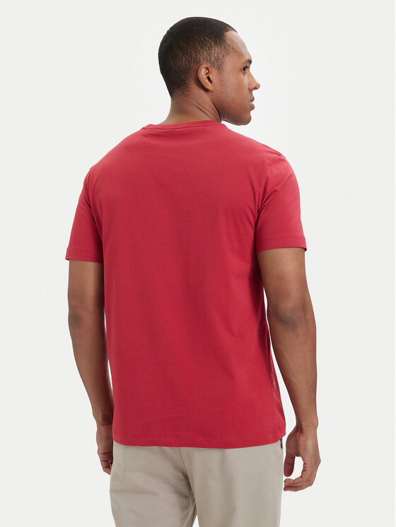 Gant Gant T-Shirt Shield  2003184 Κόκκινο Regular Fit