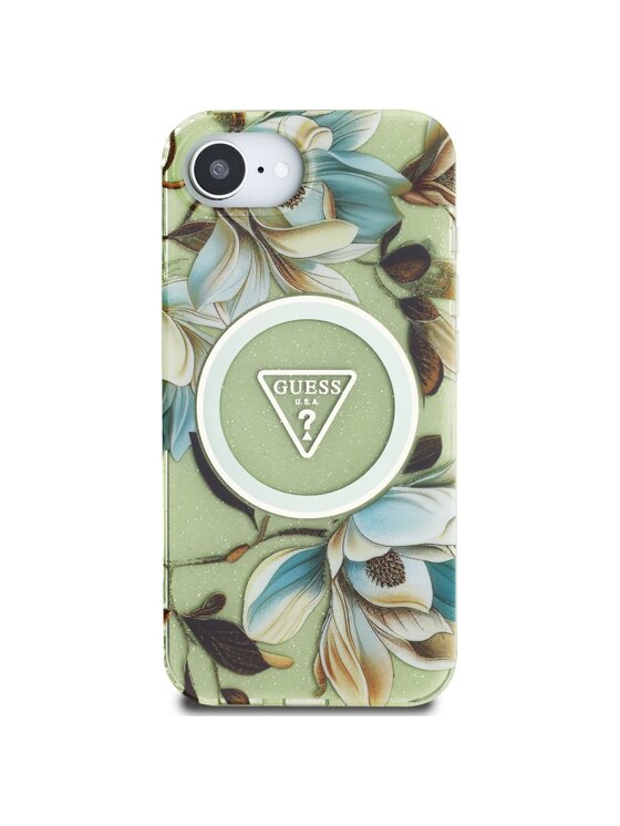 Guess Guess Etui na telefon Apple iPhone 16e Zielony