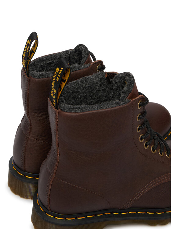 Dr. Martens Dr. Martens Trapery 1460 Fleece Lined Grizzly DM31873201 Brązowy