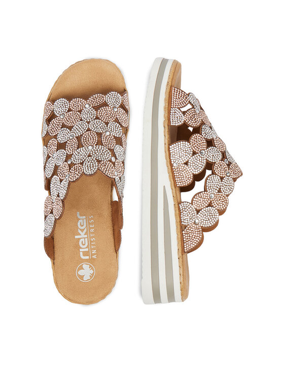 Rieker Rieker Ciabatte CEO-V02R8-90 Oro