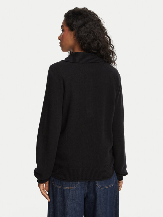 Lacoste Lacoste Sweter AF4010 Czarny Classic Fit