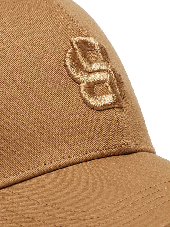 BOSS Czapka z daszkiem Zed 50533299 Brązowy | Modivo.pl