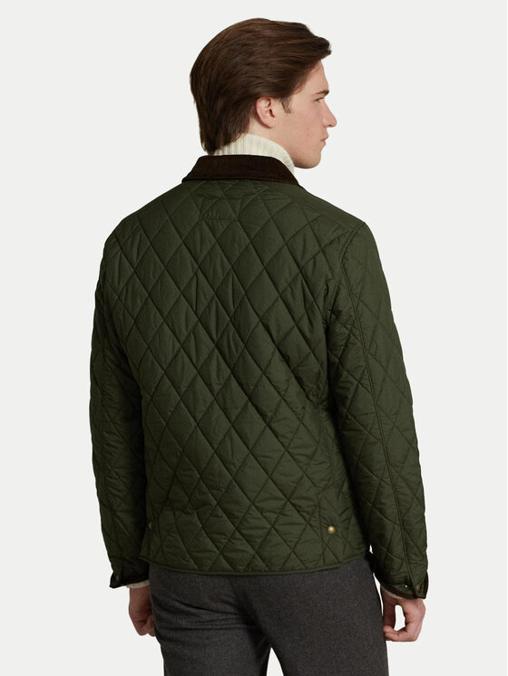 Polo Ralph Lauren Polo Ralph Lauren Kurtka przejściowa 710847071001 Zielony Regular Fit
