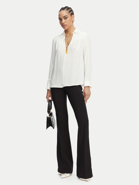 Elisabetta Franchi Elisabetta Franchi Blusa CA-159-62E2-V400 Bianco Regular Fit