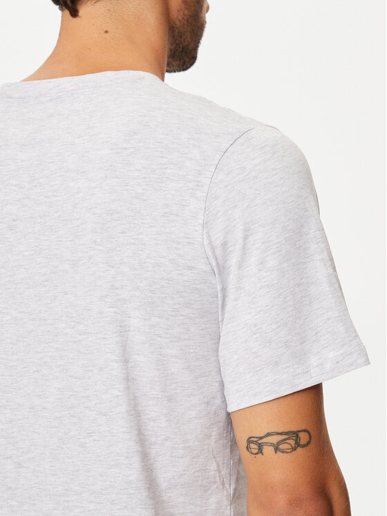 Jack&Jones Jack&Jones Marškinėliai Erik 12257603 Pilka Relaxed Fit
