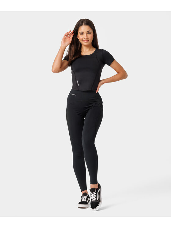 Carpatree Carpatree Top Linares top Czarny Fitted Fit