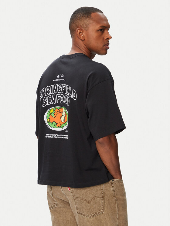 adidas adidas T-shirt Blinky Graphic LG5063 Nero Oversize